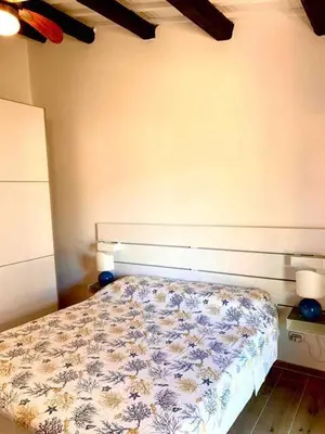 Letto o letti in una camera di A vacation on a private island
