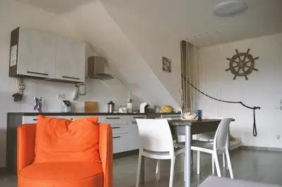 Cucina o angolo cottura di Residence Oleandri- Oleandro Rosso