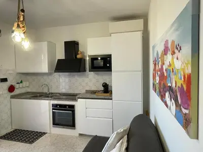 Cucina o angolo cottura di Casa Giogiò