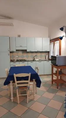 Cucina o angolo cottura di Casa Olivo Le ginestre