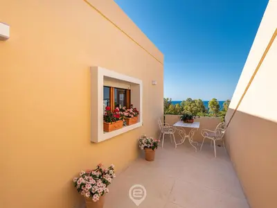 Balcone o terrazza di Panoramic Seaview Apartment