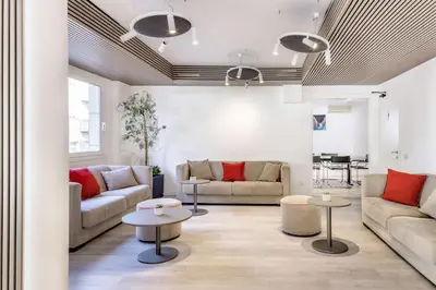 Area soggiorno di Best Western Hotel Residence Italia
