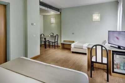Letto o letti in una camera di Best Western Hotel Residence Italia