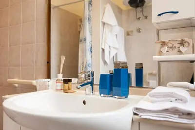 Bagno di VILLA HORUS SAN GIOVANNI SINIS - Villa sul mare con grande giardino privato