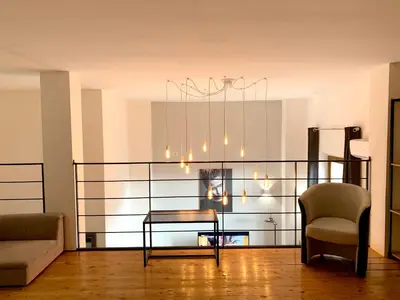 Area soggiorno di Elegant Studio Cagliari 60 m² + Balcony B