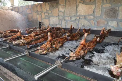 Attrezzature per barbecue disponibili per gli ospiti dell'agriturismo