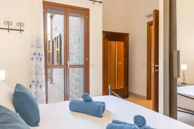 Letto o letti in una camera di Sa Perla Marina - FREE WIFI - 500 mt from the beach