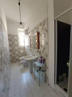 Bagno di Large and cosy apartment in the centre of Cagliari