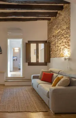 Area soggiorno di Suite 