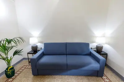 Area soggiorno di Onlyrooms IV - Sea View & Free Parking