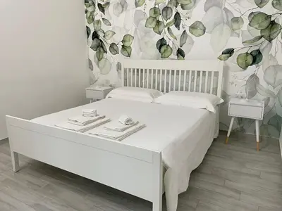 Letto o letti in una camera di Karalis Loft