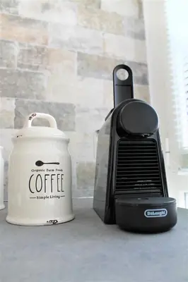 Set per la preparazione di tè e caffè presso Karalis Loft