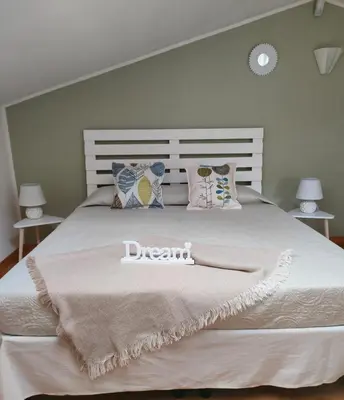 Letto o letti in una camera di La_casa_di_ Willy