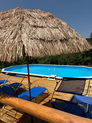 Piscina di AZIENDA AGRITURISTICA S'ARGALASI - B&B - AFFITTACAMERE Loc S'Argalasi Austis o nelle vicinanze