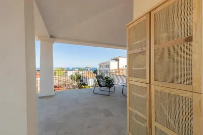 Balcone o terrazza di My house Maria