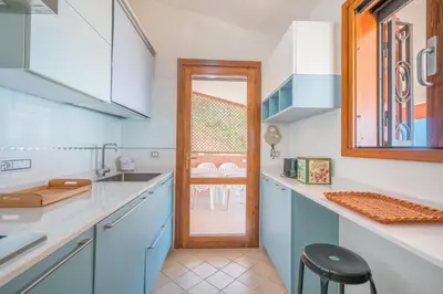 Cucina o angolo cottura di Costa Rei - Belvedere panoramico - A/C
