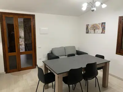 Area soggiorno di Villa Peppo