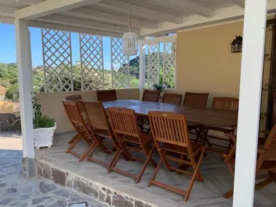 Patio o area all'aperto di Villa Peppo
