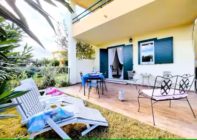 Balcone o terrazza di Villa Colombo 100m from the beach