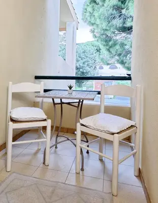 Balcone o terrazza di Villa Mimose 100m from the beach