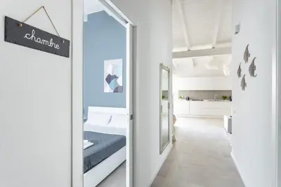 Letto o letti in una camera di Bianca - Marlù House -