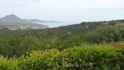 Paesaggio naturale nelle vicinanze della casa vacanze