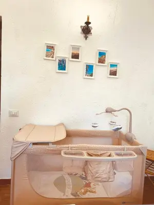Area soggiorno di Villa Stella, with garden, five minutes from the beach