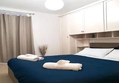 Letto o letti in una camera di Profumo di sale