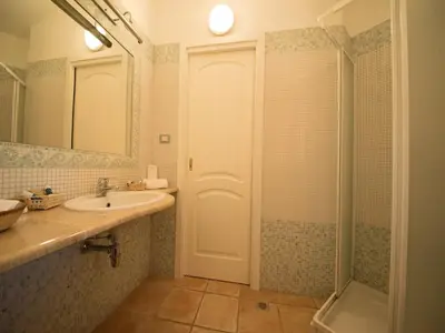 Bagno di Flat with barbecue in Castiadas