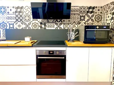 Cucina o angolo cottura di VIlla Sunlight Sardegna
