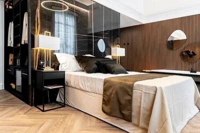 Letto o letti in una camera di Nero Luxury Suites