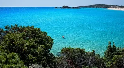 Paesaggio naturale nelle vicinanze del resort