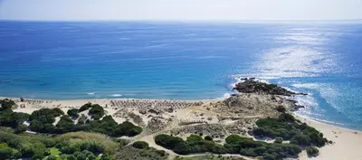 Paesaggio naturale nelle vicinanze del resort
