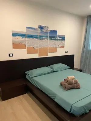 Letto o letti in una camera di Villa ranch, piscina privata e parcheggio gratuito