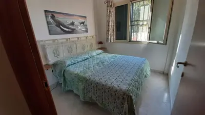 Letto o letti in una camera di Ely's Flat