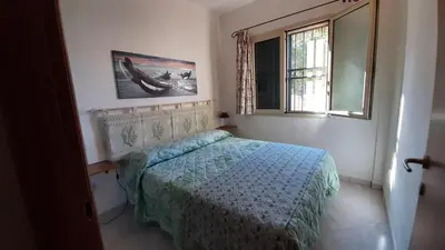 Letto o letti in una camera di Ely's Flat