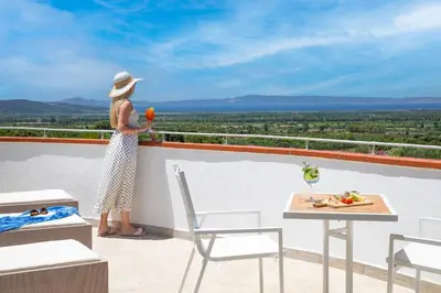 Paesaggio naturale nelle vicinanze dell'hotel