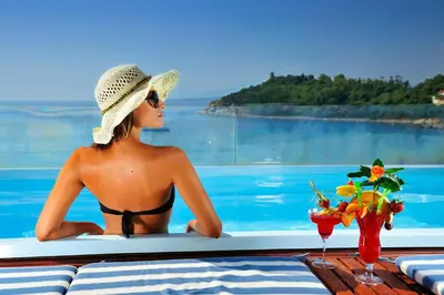 Paesaggio naturale nelle vicinanze dell'hotel