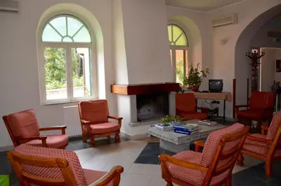 TV o dispositivi per l'intrattenimento presso Hotel Villa Selene