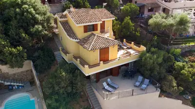 Piscina di Cann'e Sisa Luxury Villa Perla Marina A o nelle vicinanze