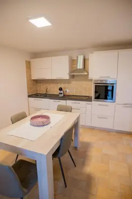 Cucina o angolo cottura di Cann'e Sisa Luxury Villa Perla Marina B