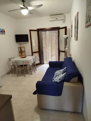 Area soggiorno di Casa vacanza Villasimius