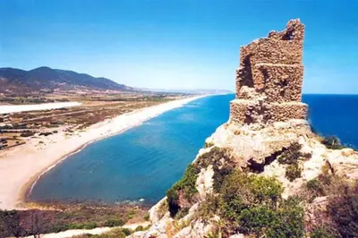 Paesaggio naturale nelle vicinanze della casa vacanze
