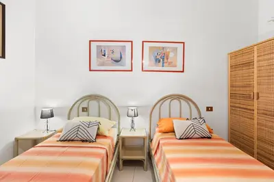 Letto o letti in una camera di Dimora del Chiostro