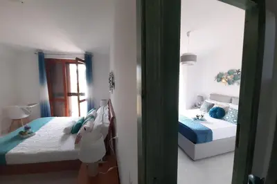 Letto o letti in una camera di Un angolo di paradiso