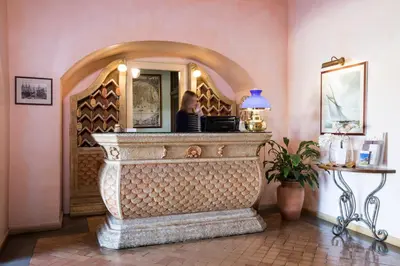 Hall o reception di Hotel Poseidonia
