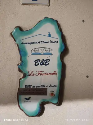 Certificato, attestato, insegna o altro documento esposto da La fontanella