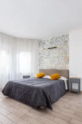 Letto o letti in una camera di Appartamento