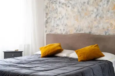 Letto o letti in una camera di Appartamento