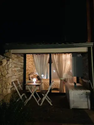 Area soggiorno di B&B Il Sentiero